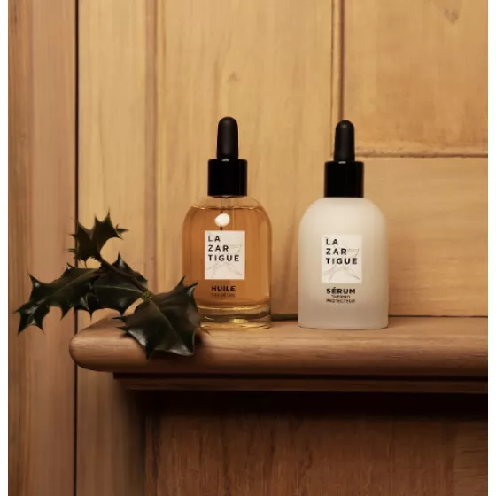 Lazartigue Thermo Protective Serum + Nourishing Oil Set