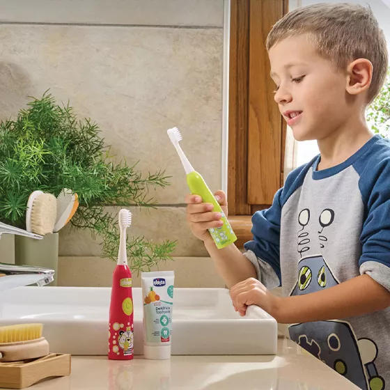 Chicco Electric Toothbrush +3 Years Pink Panda