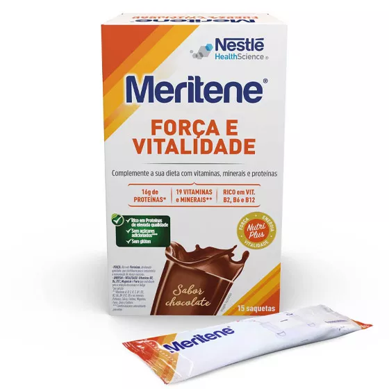 Meritene Chocolate Wallets Powder x15