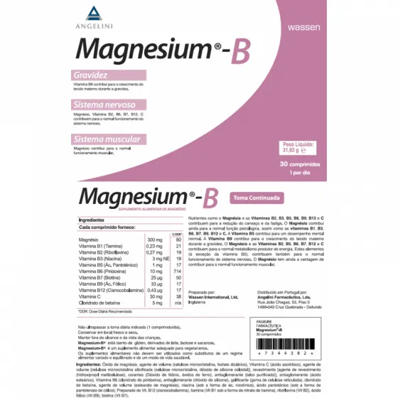 Magnesium B Tablets x30