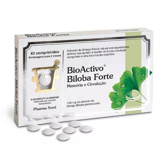 Bioactivo Biloba Strong Bioactive x60 Tablets