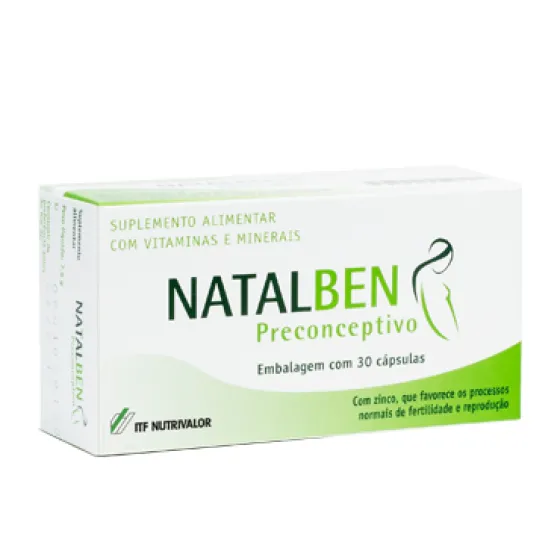 Natalben Preconceptivo Precio 9.90 € 30 cápsulas0
