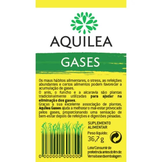 Aquilea Gases Flat Belly 60 Tablets