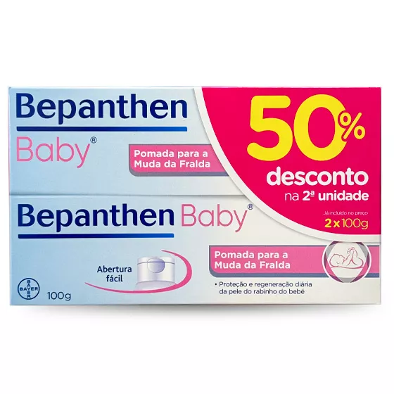 Bepanthen Baby Diaper Changing Ointment 2 x 100g