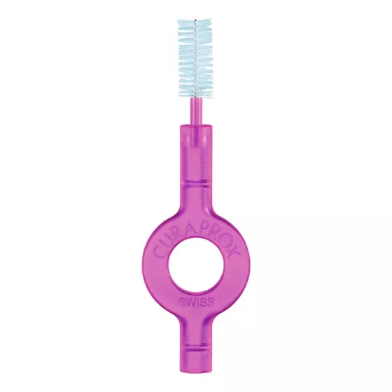 Curaprox Perio Start CPS 406 Violet Handle + 5 Brushes
