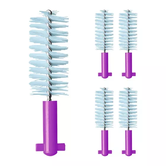 Curaprox Perio Start CPS 406 Violet Handle + 5 Brushes