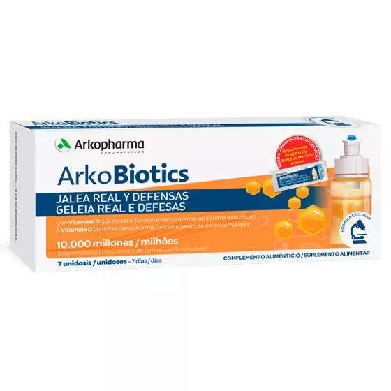 Arkopharma Arkobiotics Royal Jelly Defenses Solution 7x10ml