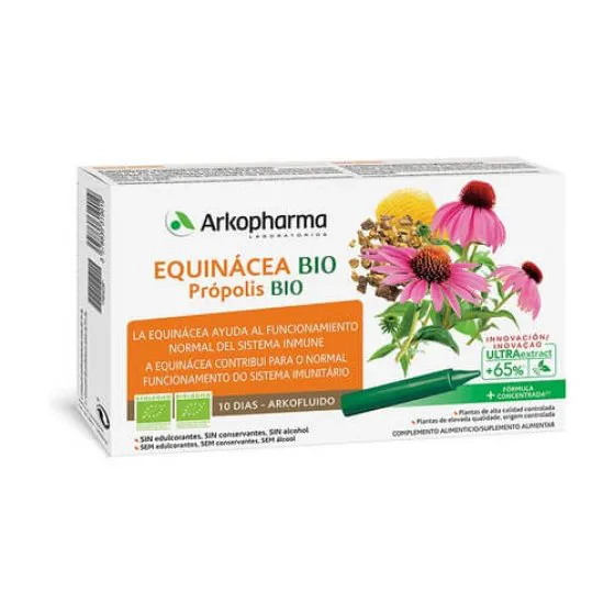 Arkofluído Bio Echinacea/Propolis Ampoules 15ml x10