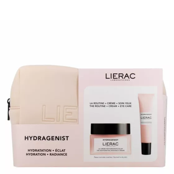 Lierac Gift Set Hydragenist Cream 50ml + Eye Care 15ml