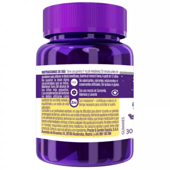 ZzzQuil Sleep Melatonin | Mango and Banana Flavor | x30 Gummies