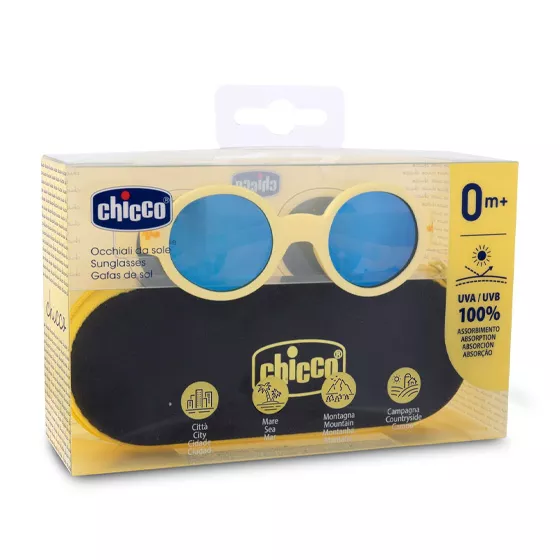 Chicco Sunglasses for Kids Yellow 0m+