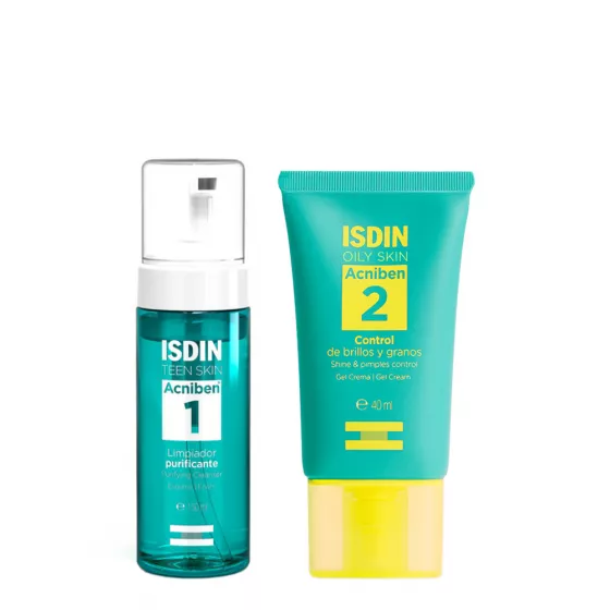 Isdin Pack Acniben Mattifying Facial