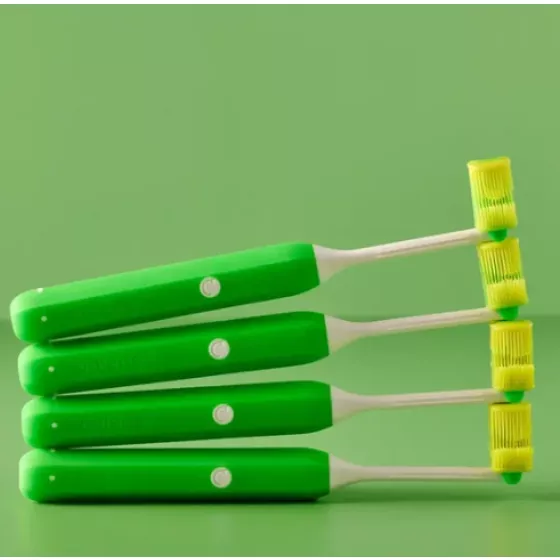 Balene Toothbrush for 6+ Years Soft Green