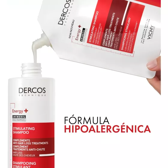 Dercos Stimulating Shampoo 400ml | Refill