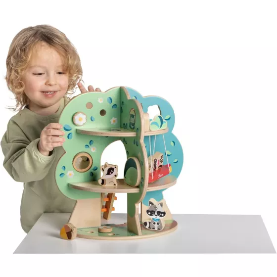 Chicco My Wood Friends The Great Raccoon Tree Toy