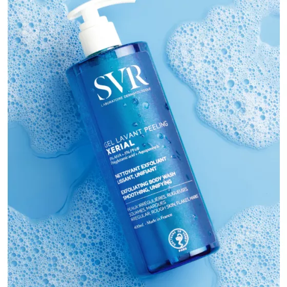 SVR Xerial Gel Lavant Peeling 400ml