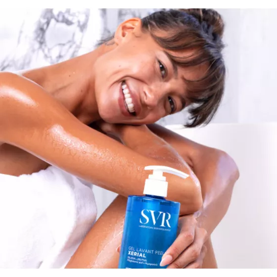 SVR Xerial Gel Lavant Peeling 400ml