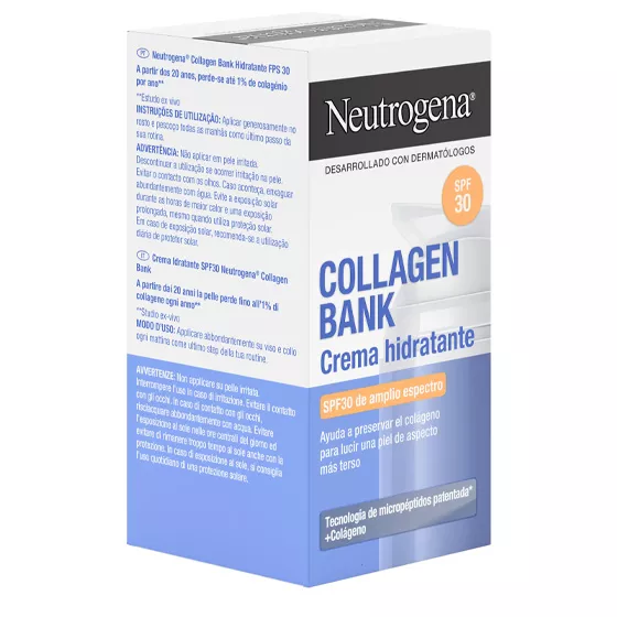 Neutrogena Collagen Bank Moisturizing Cream SPF30 50ml