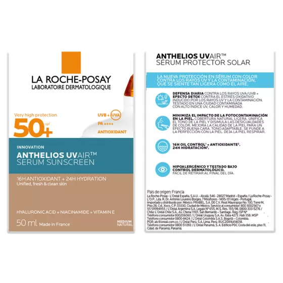 La Roche-Posay Anthelios UVAir SPF50+ Medium Shade Serum 50ml