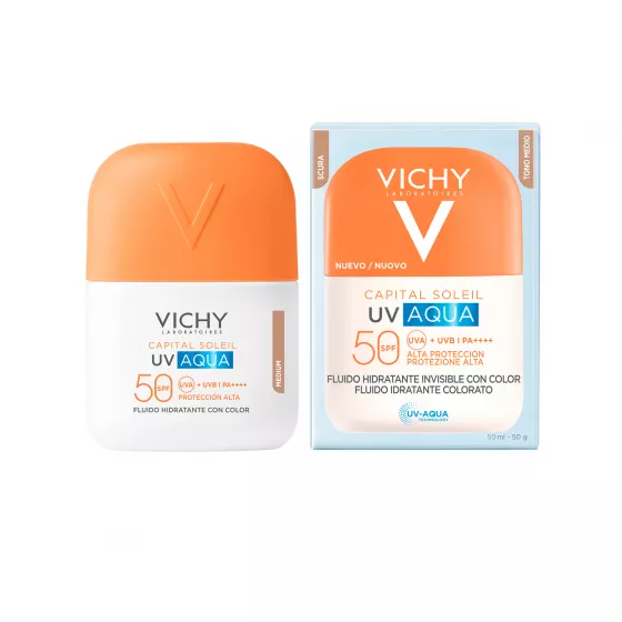 Vichy Capital Soleil UV Aqua SPF50 Medium Shade 50ml