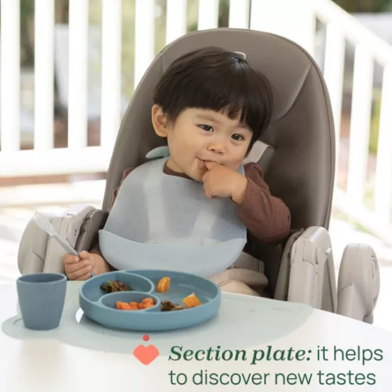 Chicco Easy Menu Blue Plate 12m+