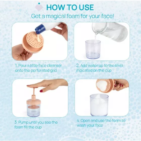 Chicco POP Pack Foamy Face Cleanser + Foam Maker