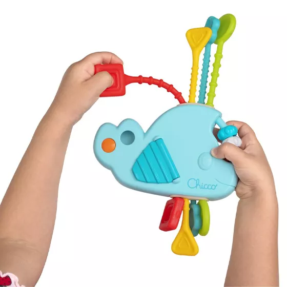 Chicco Pull String Whale Toy 12-36m