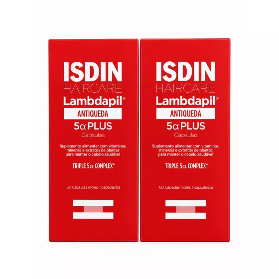Isdin Lambdapil Antihair Loss 5a Plus 120Capsules x2