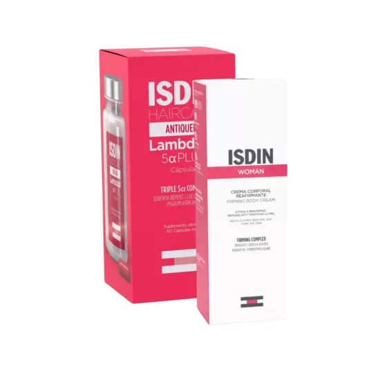 Isdin Pack Lambdapil 5a Plus + Isdin Woman Cream