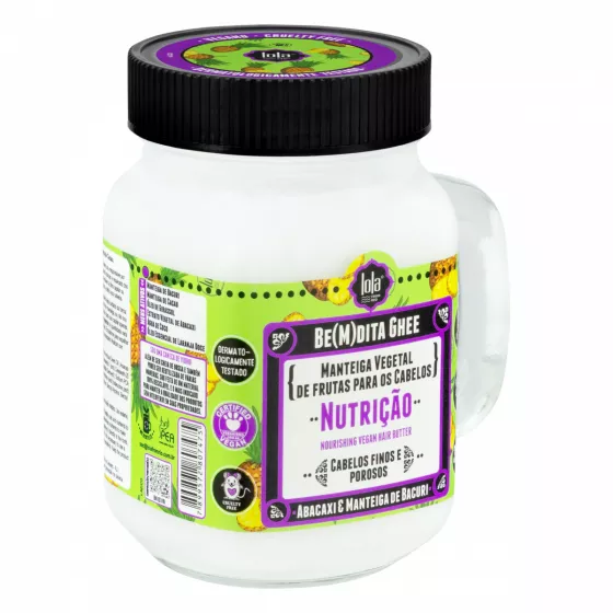 Lola Be(M)dita Ghee Máscara Hidratante Abacaxi & Manteiga De Bacuri | 350g