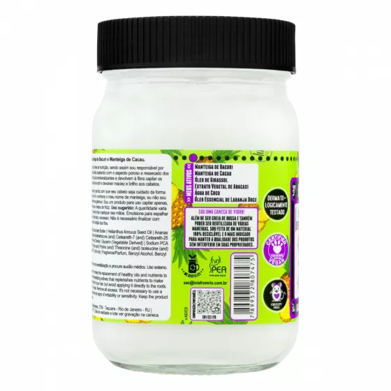 Lola Be(M)dita Ghee Máscara Hidratante Abacaxi & Manteiga De Bacuri | 350g