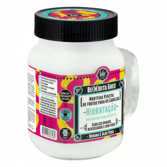 Lola Be(M)dita Ghee Máscara Hidratante Banana & Aloe Vera | 350g