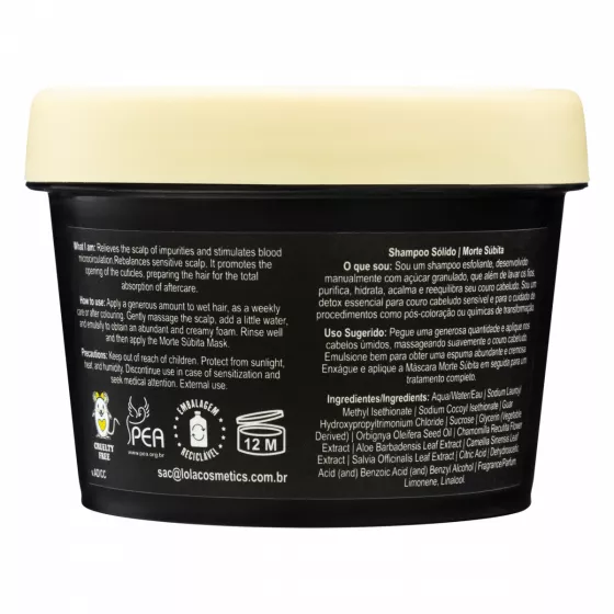 Lola Sudden Death Solid Shampoo 100g