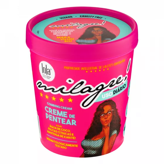 Lola Milagre Creme De Pentear Uso Diário 450g