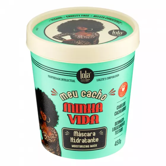 Lola Meu Cacho Minha Vida Máscara Hidratante 450g