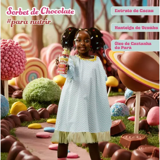 Lola Kids Cachinho Feliz Gelado de Chocolate 450g