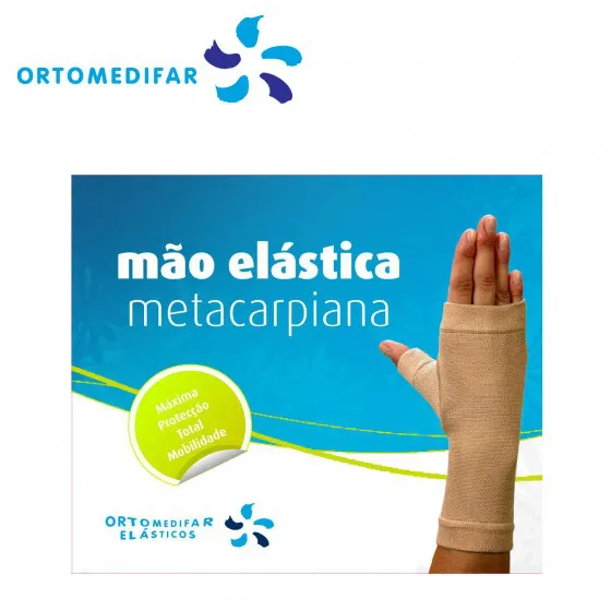 Orthomediphar Elastic Hand S Metacarpal Beige