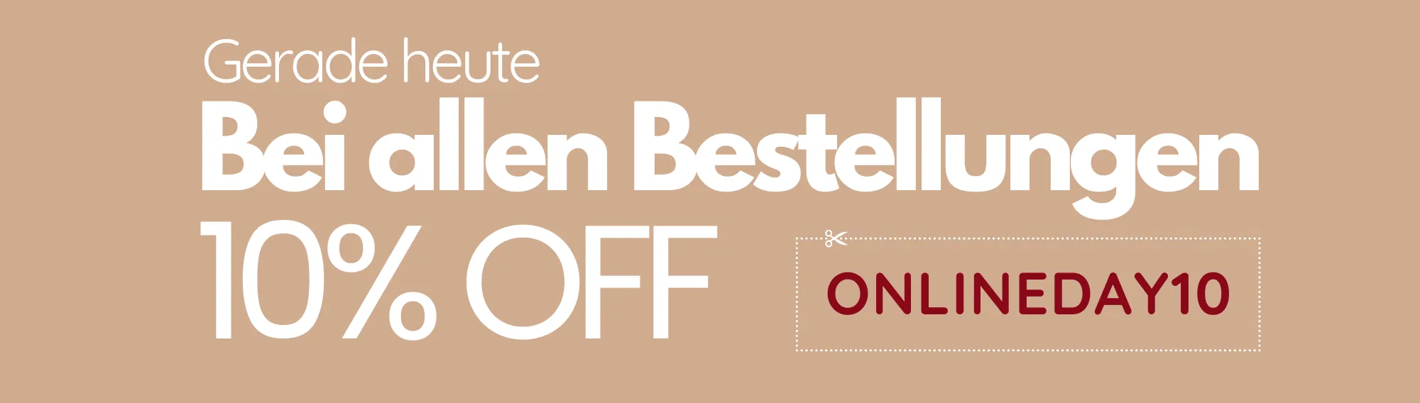 Online Shopping Day | Get 10% Off