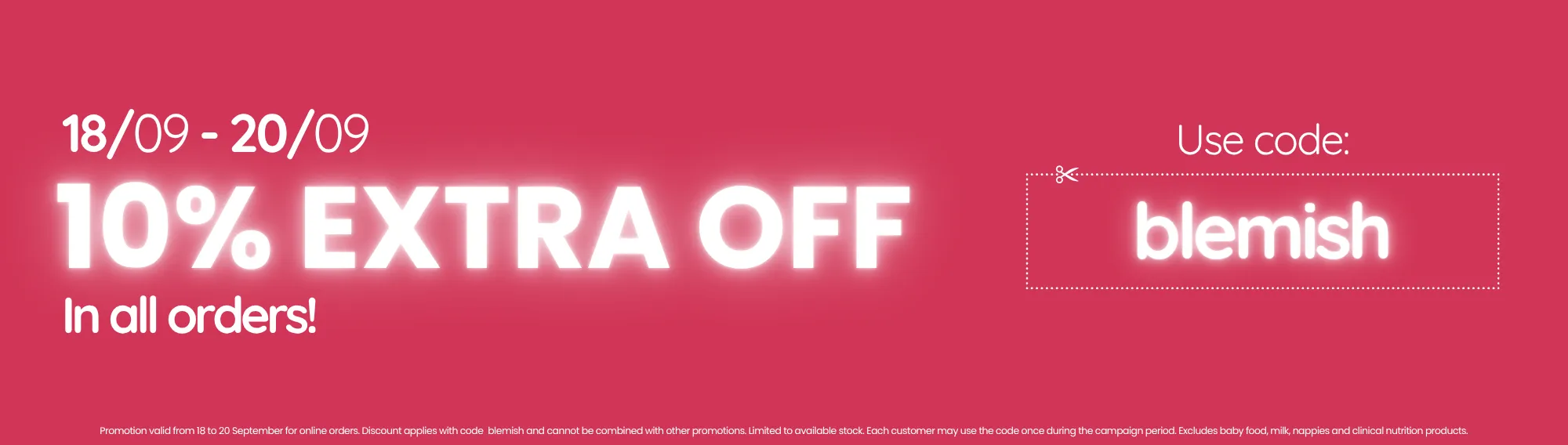 Faixa promoção
