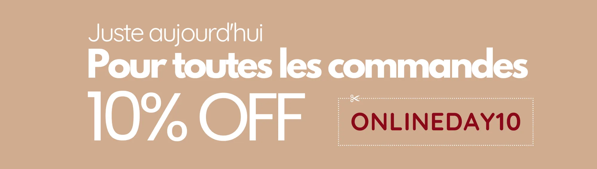 Online Shopping Day | Get 10% Off